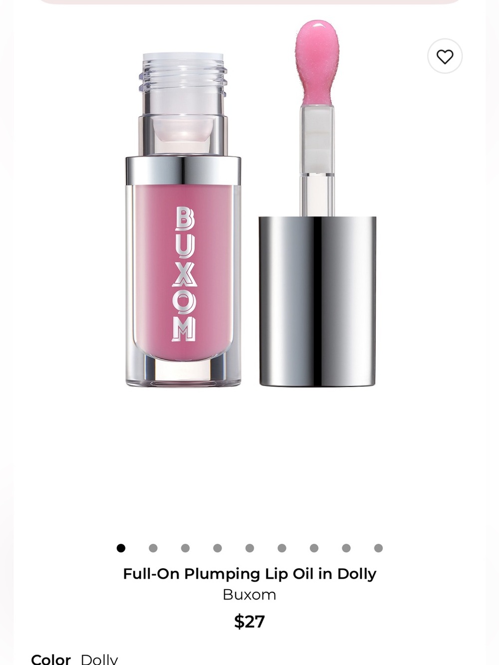 Buxom full on plumping lip oil